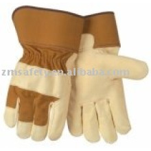 high quality cow grain leather work glove